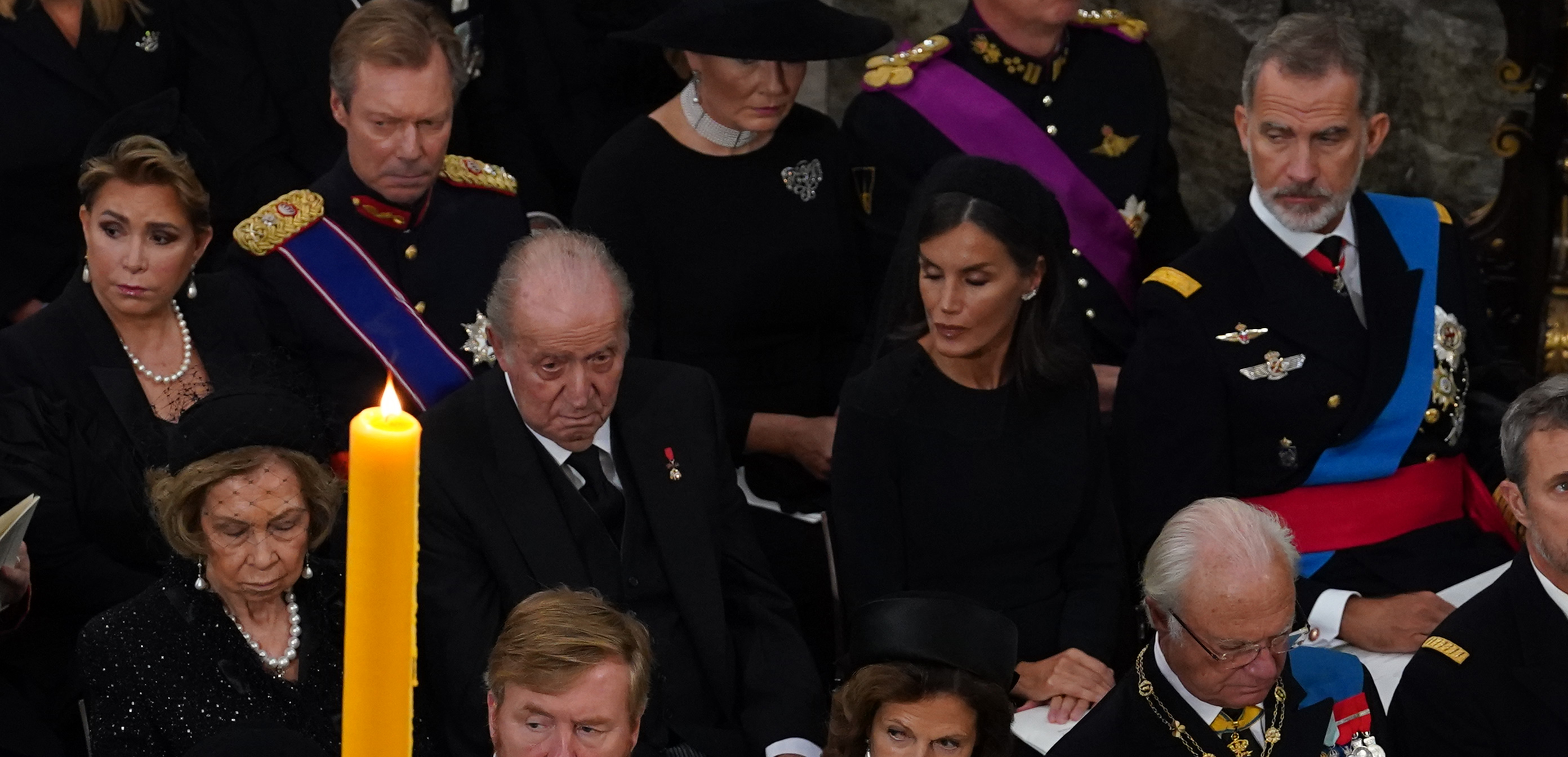 Letizia, Felipe, Sofía e Juan Carlos juntos no Reino Unido