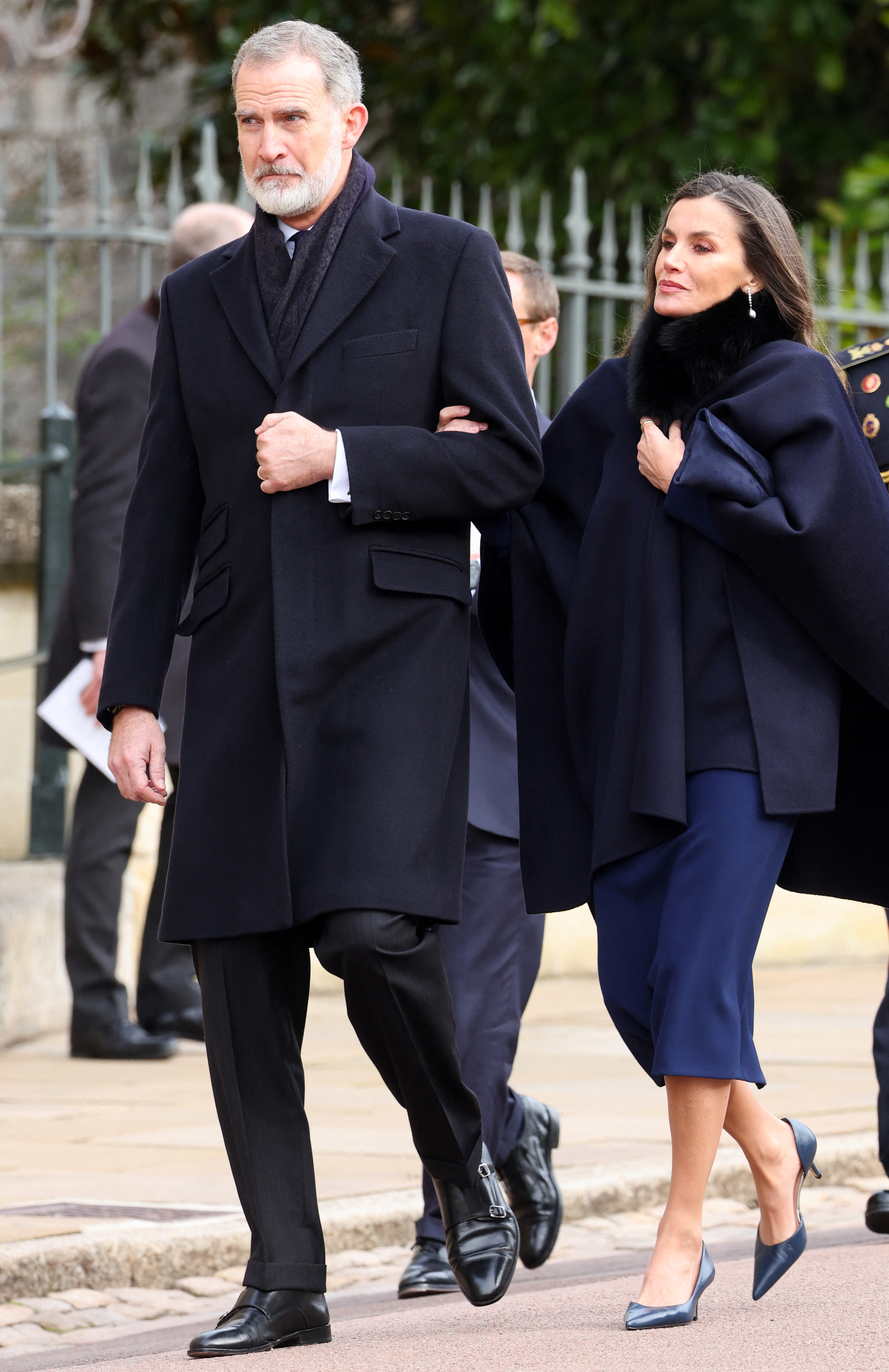 Indiferentes às polémicas, Letizia e Felipe VI cúmplices e apaixonados em Londres