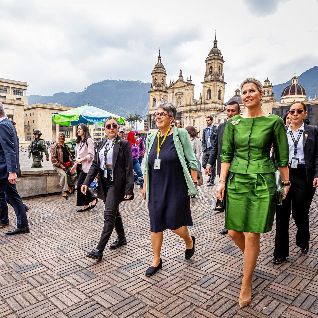 Simpatia e simplicidade de Máxima conquistam a Colômbia