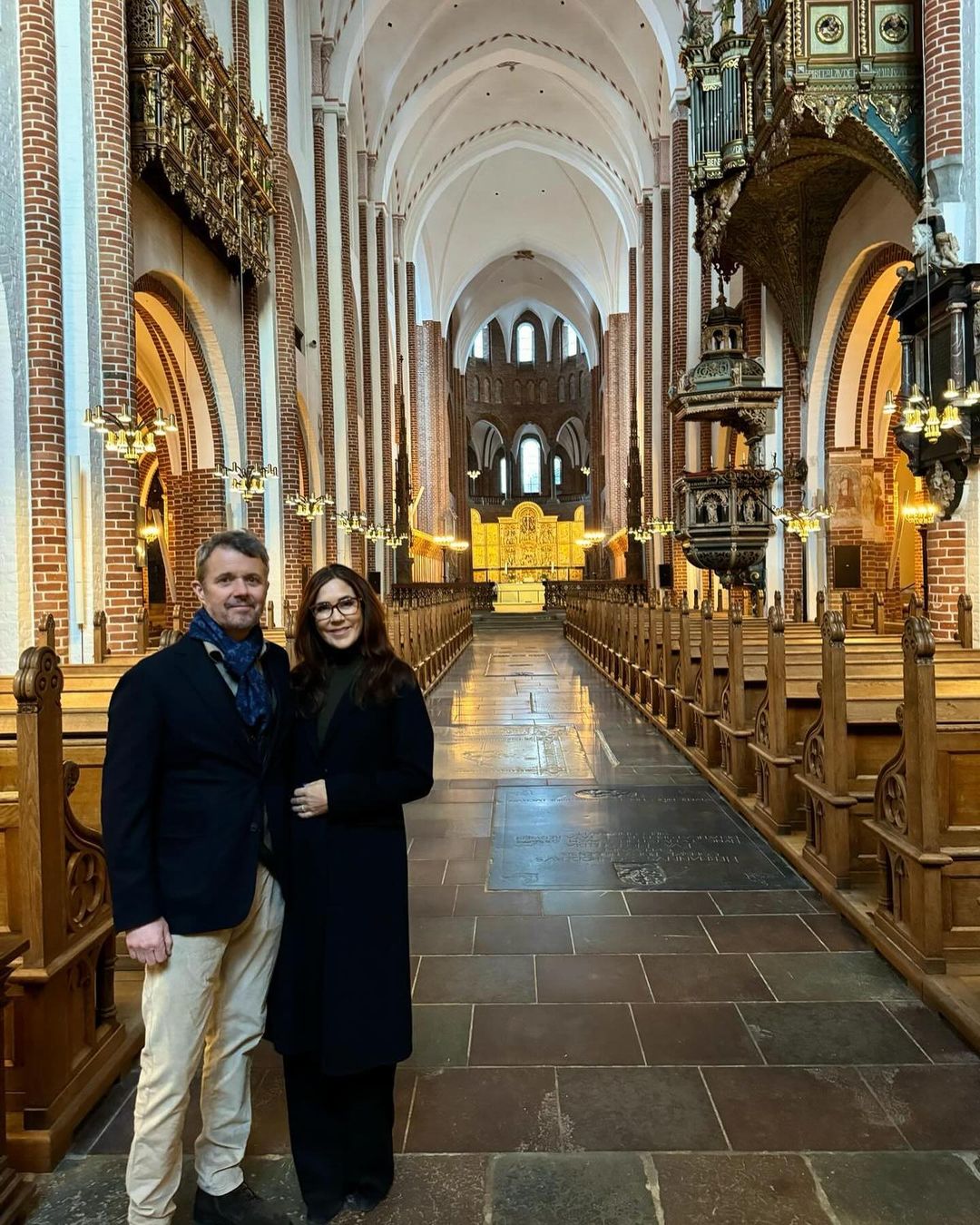 A primeira foto de Mary e Frederico X juntos desde a subida ao trono