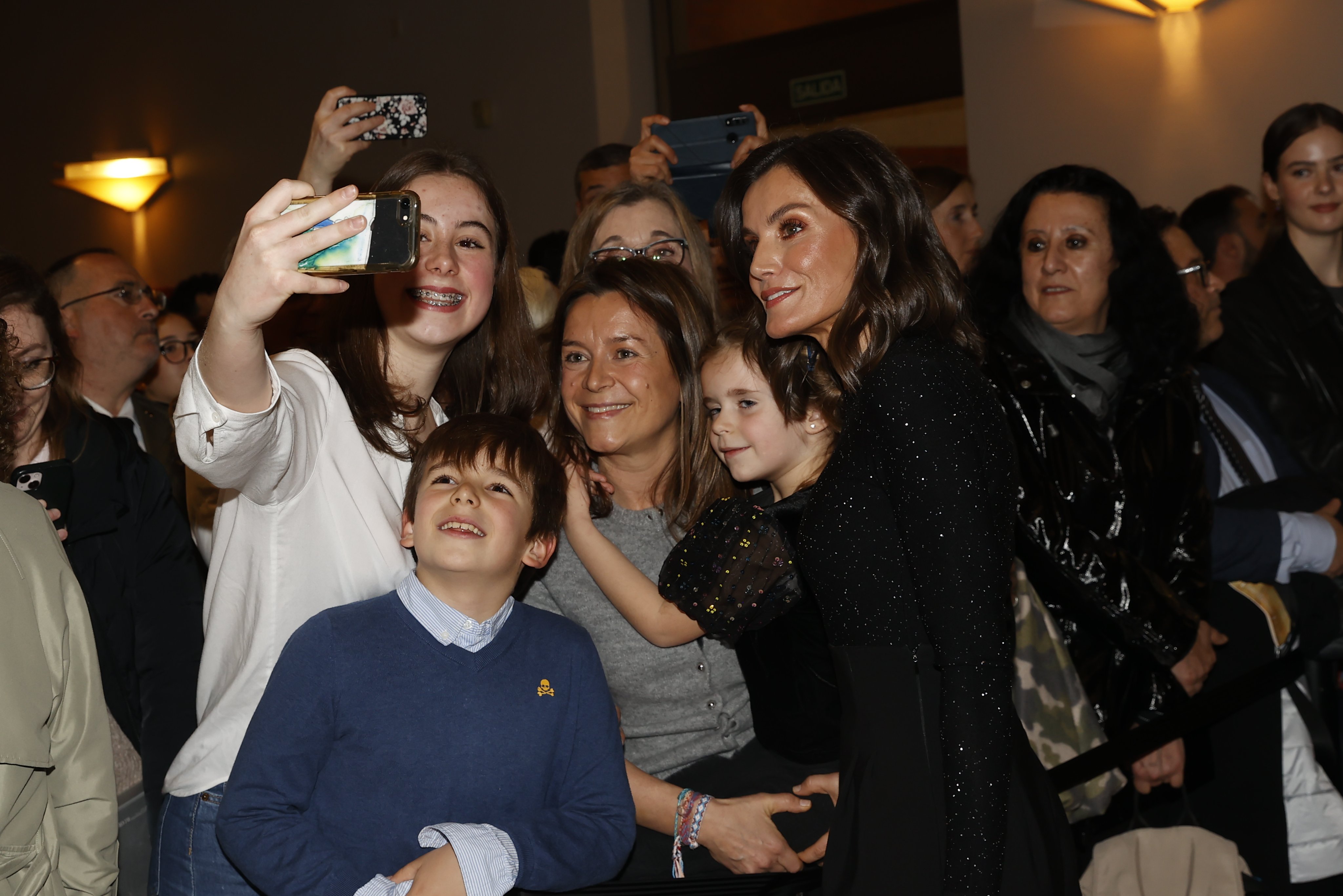 A elegância de Letizia no concerto que assinalou o 20.º aniversário dos Atentados de Atocha
