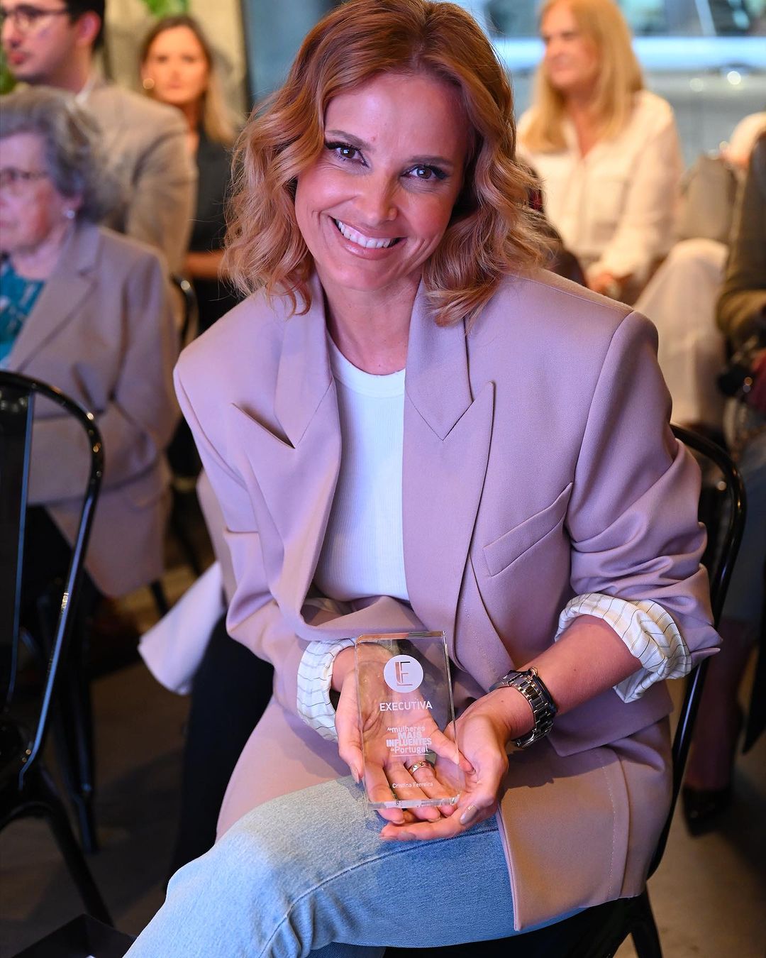 Cristina Ferreira: "Tive a sorte de ser filha de uma dona de casa"