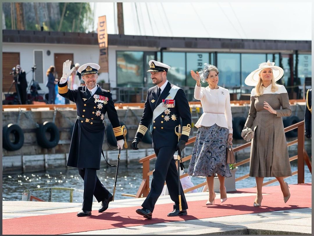 As elegantes escolhas de Mary da Dinamarca na visita à Noruega
