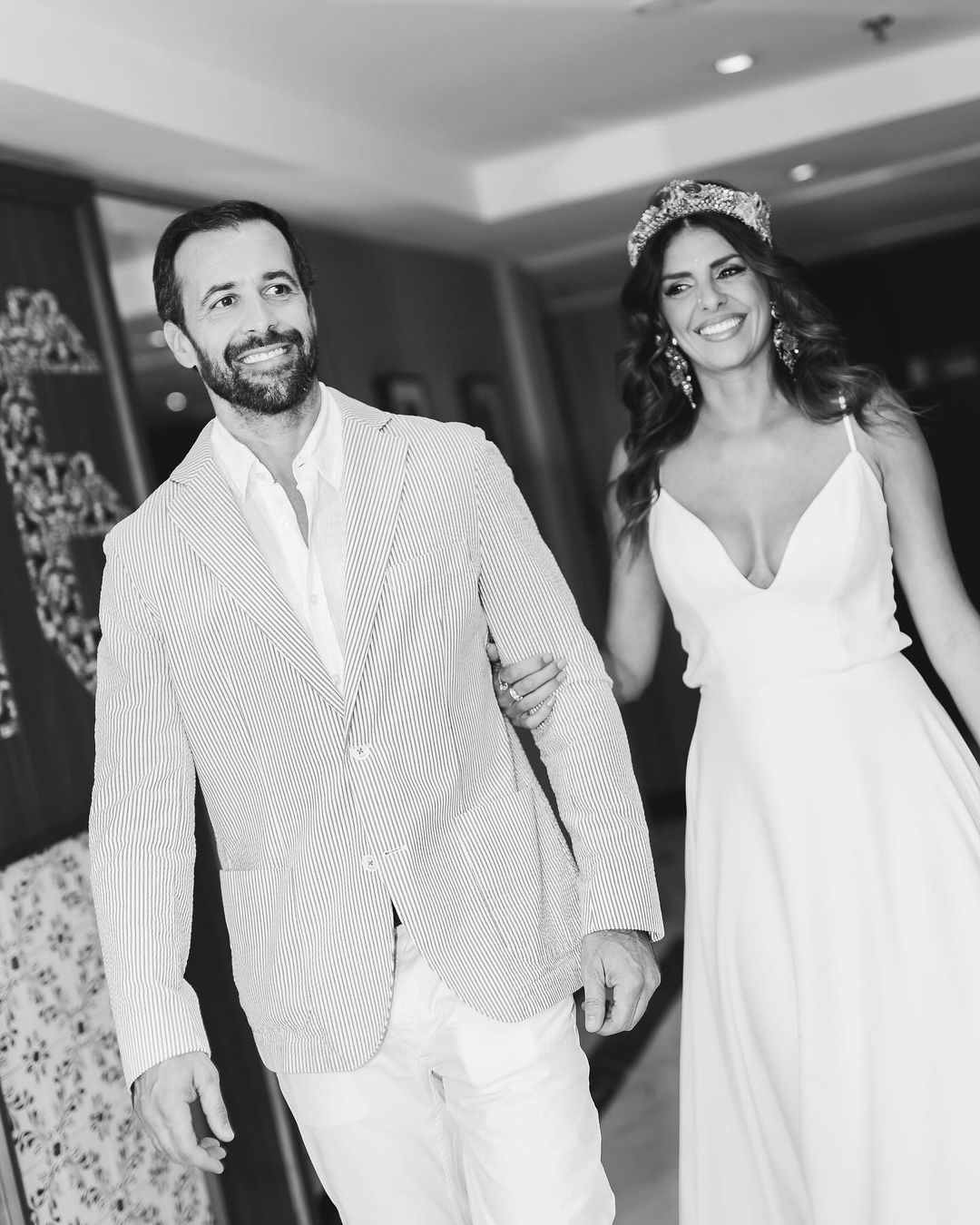 Cuca Roseta e João Lapa renovam votos de casamento
