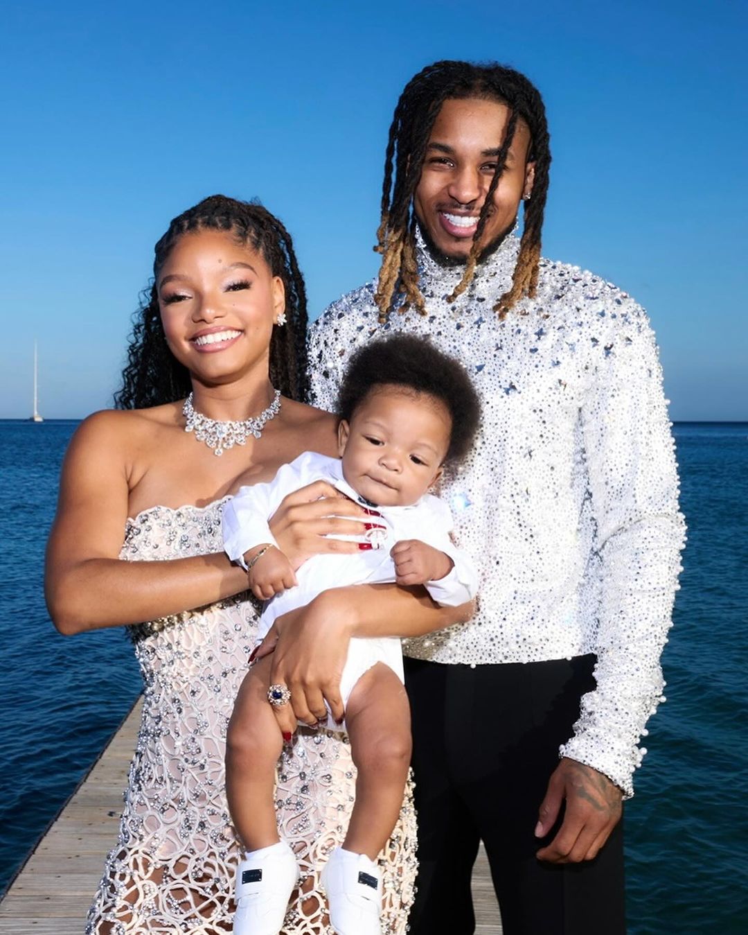 Seis meses depois de ter sido mãe, Halle Bailey apresenta Halo