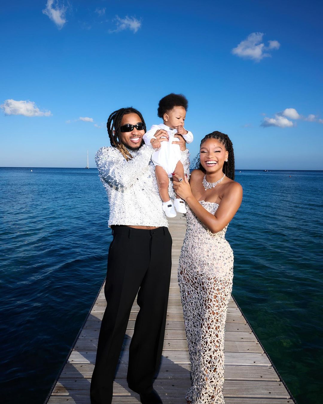 Seis meses depois de ter sido mãe, Halle Bailey apresenta Halo