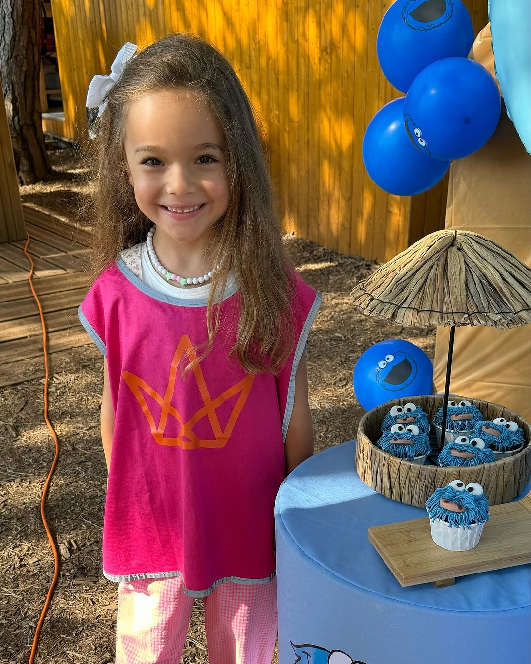 Ana Garcia Martins celebra o 6.&ordm; anivers&aacute;rio da filha