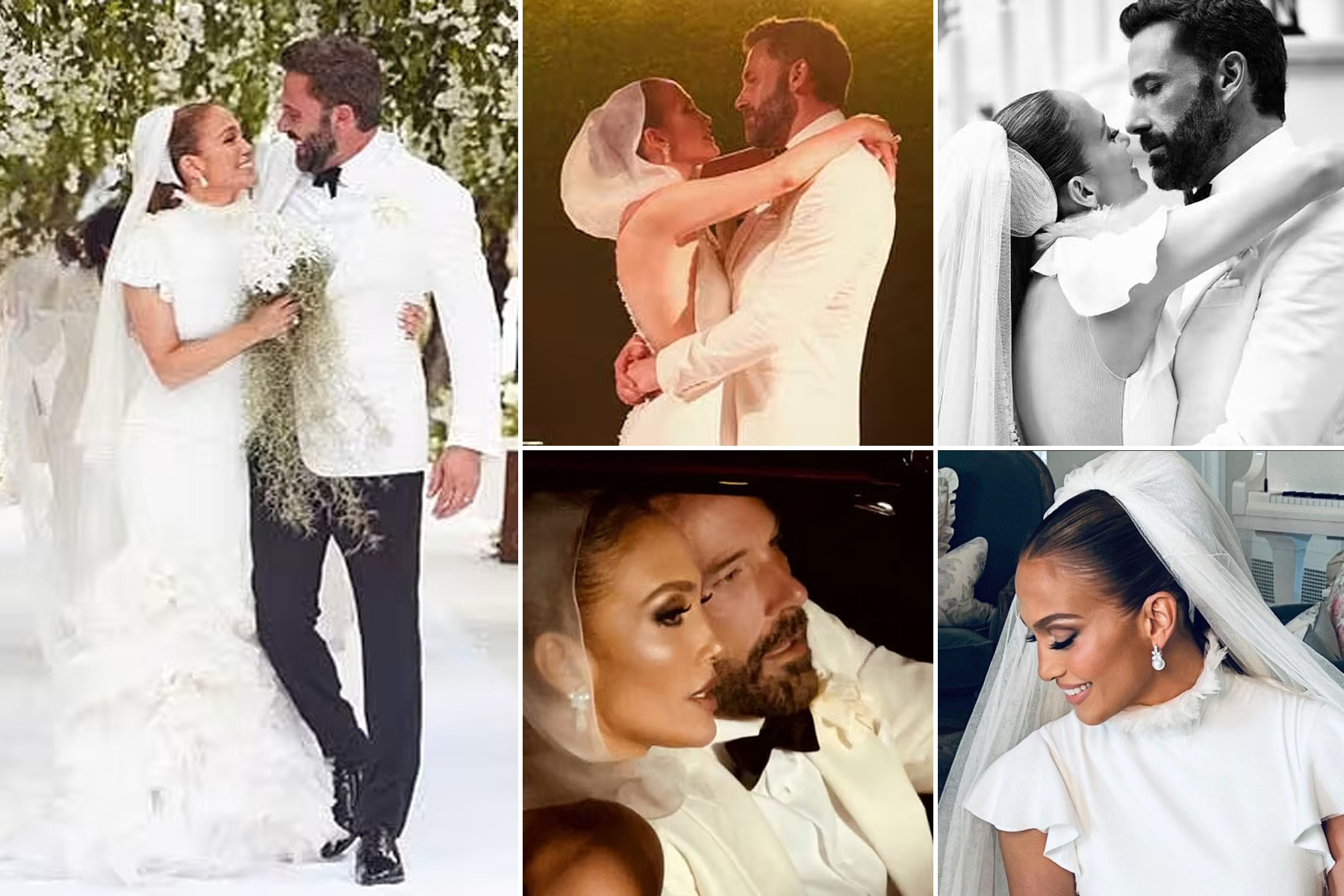Jennifer Lopez e Ben Affleck separados no 2.º aniversário de casamento