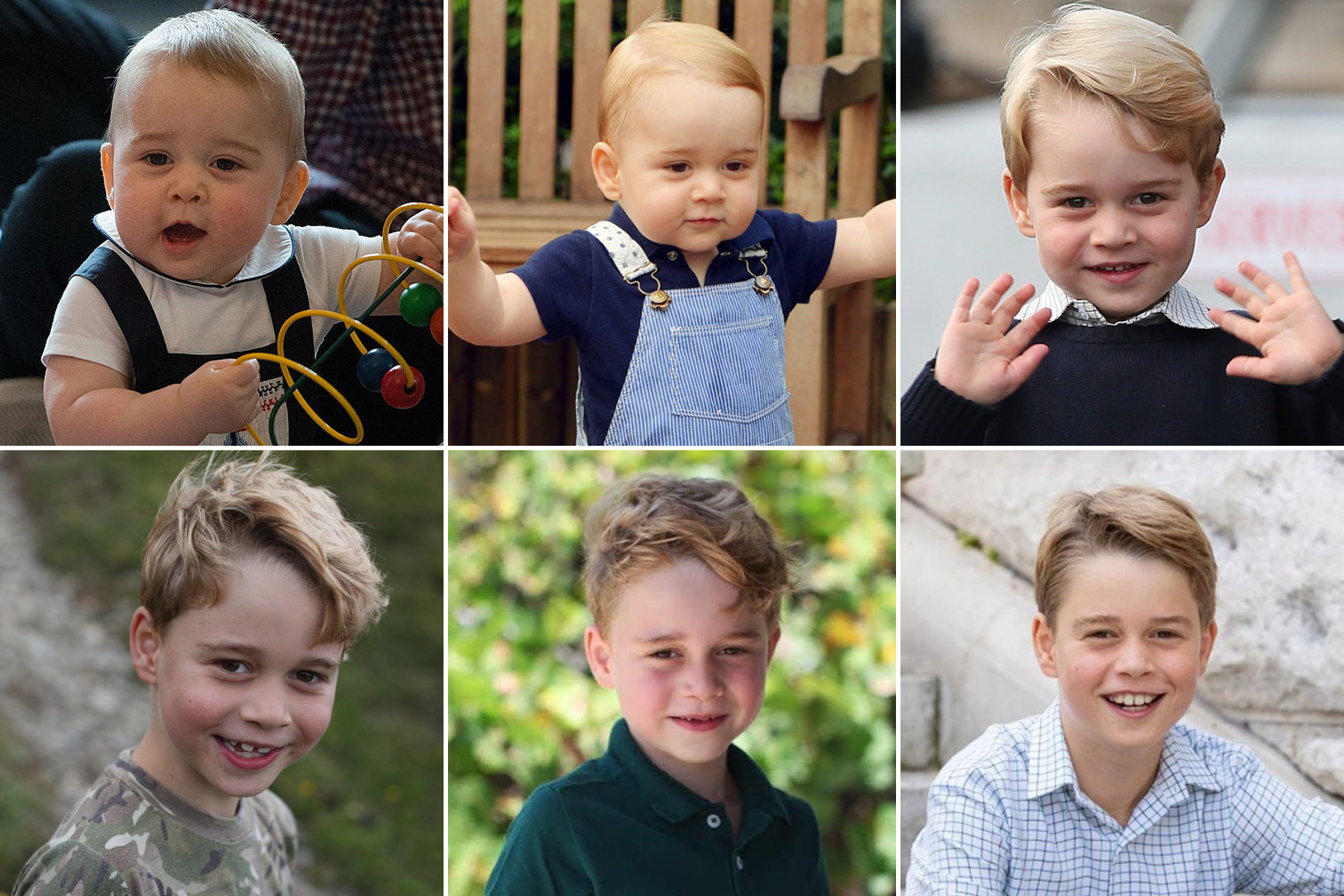 O novo retrato do anivers&aacute;rio de 11 anos do Pr&iacute;ncipe George. Partilhado pelos pais do pr&iacute;ncipe, Kate e William, a continuarem a tradi&ccedil;&atilde;o
