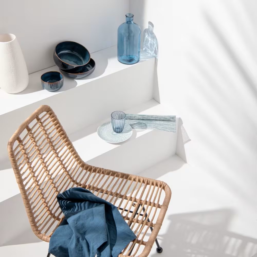 Vestir para sair: decoração a duas cores