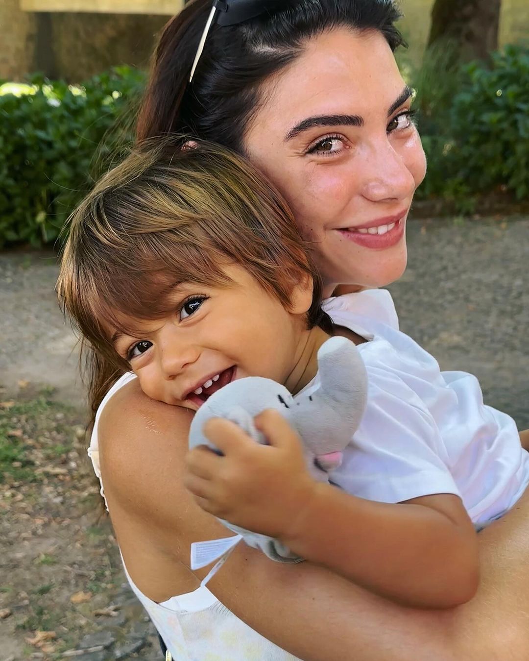 As encantadoras fotos de Carolina Carvalho com Lucas