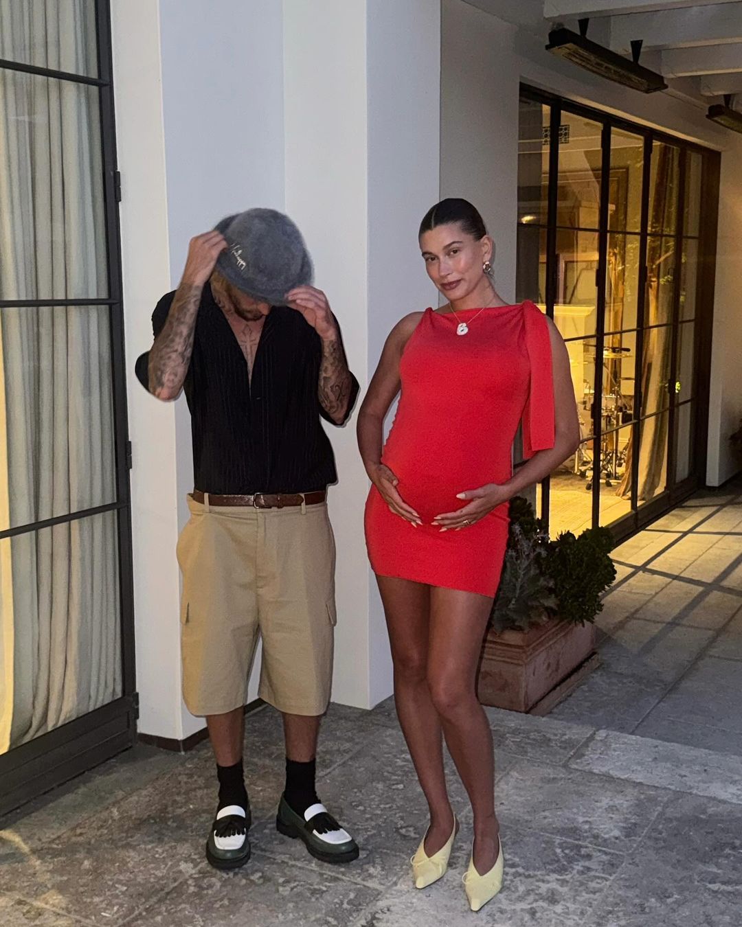 Hailey e Justin Bieber rendidos &agrave; gravidez