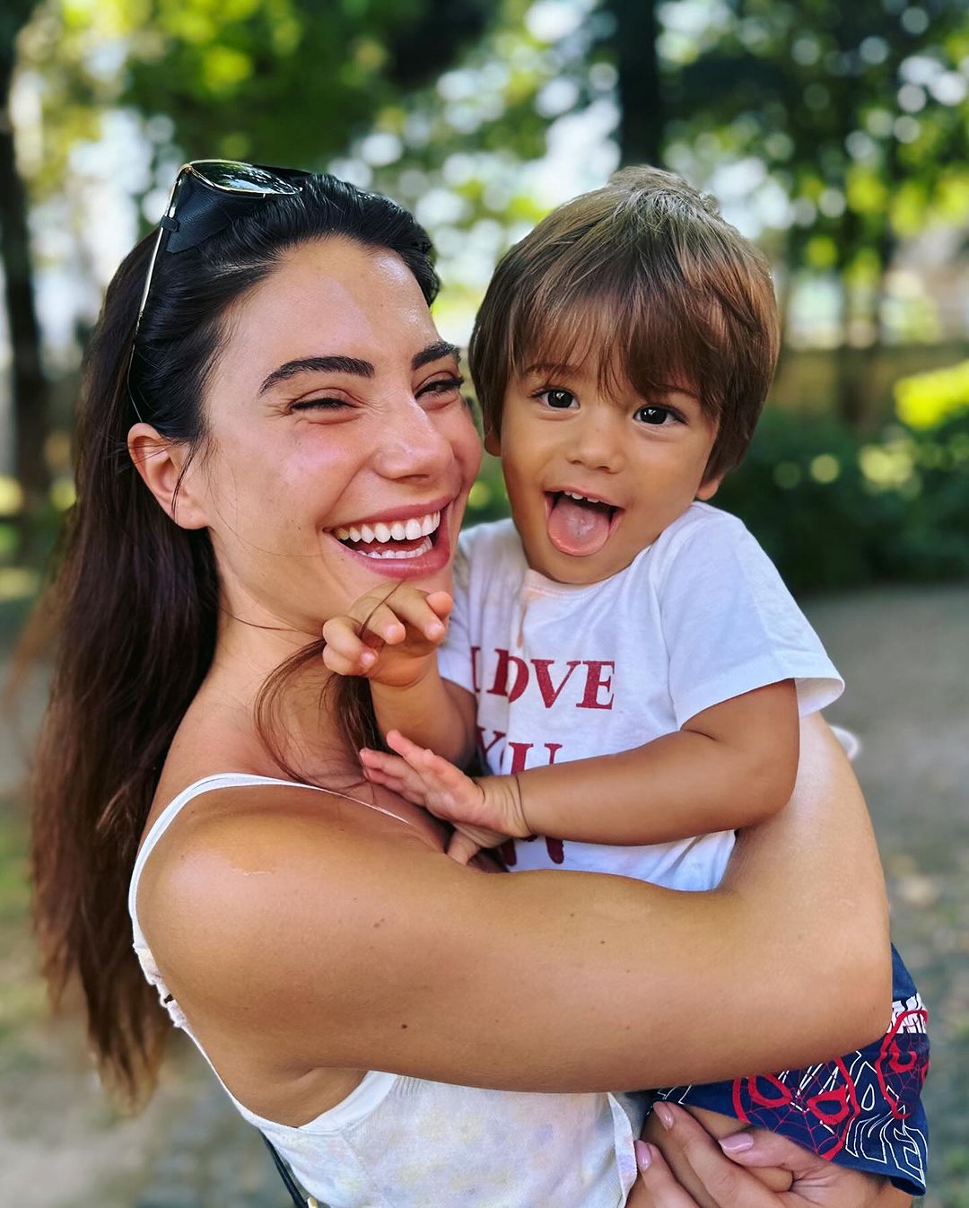 As encantadoras fotos de Carolina Carvalho com Lucas
