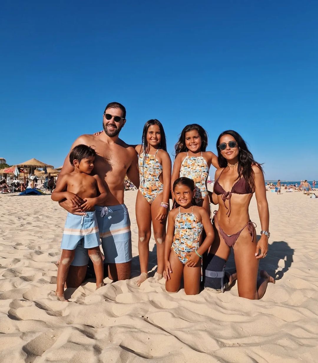 Carolina Patrocínio de férias no Algarve com família e amigos