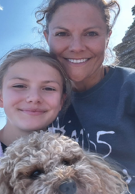 Princesa Victoria partilha fotos das f&eacute;rias em fam&iacute;lia