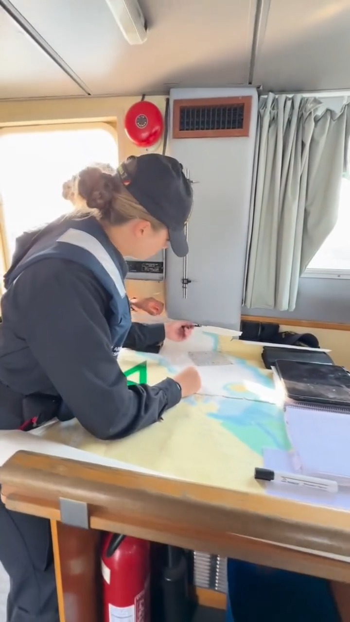 Princesa Leonor faz o seu primeiro exercício prático na Escola Naval