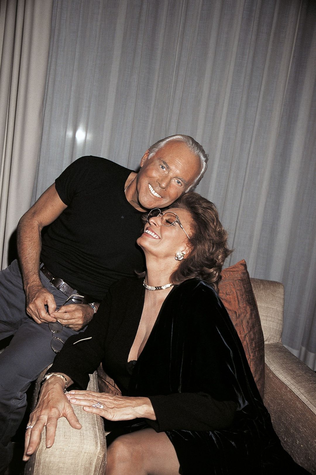 A festa do 90.º aniversário de Sophia Loren