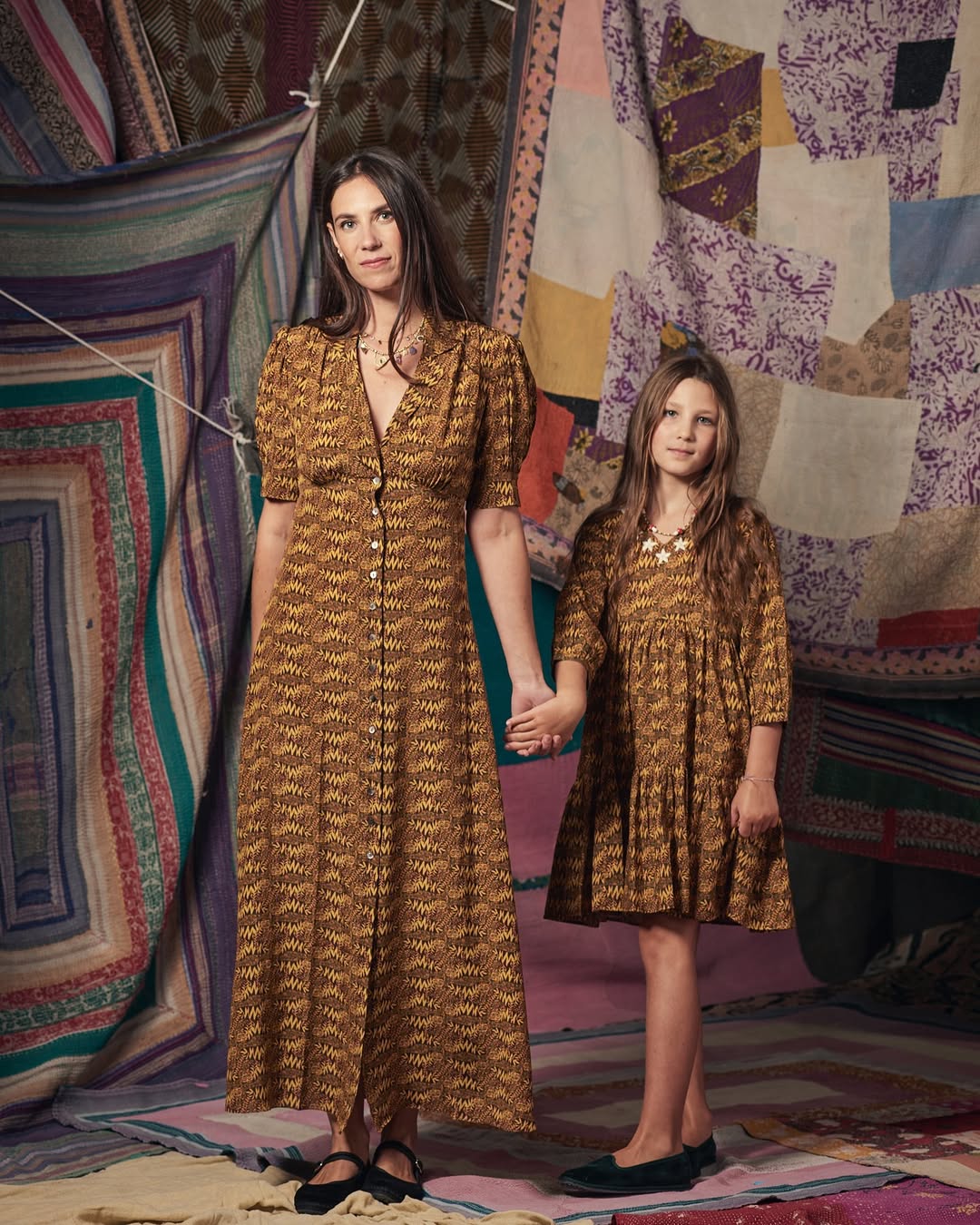 Tatiana Santo Domingo e a filha juntas em campanha de moda