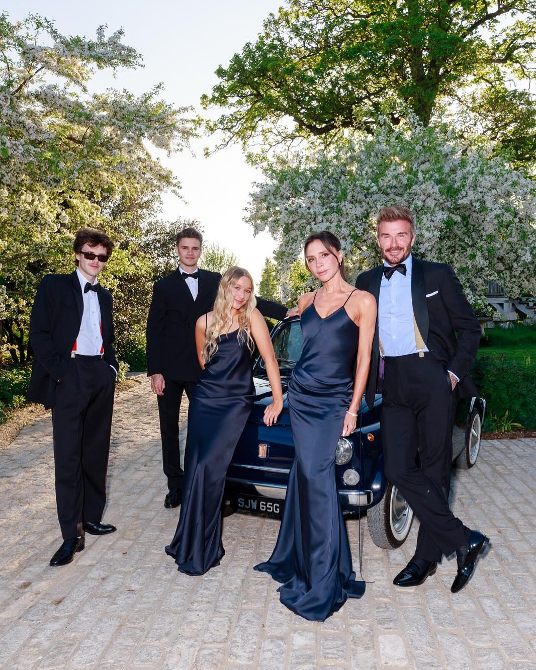 David Beckham comemora 50 anos com elegante festa