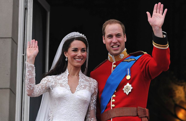 Casamento de Kate e William em 2011 - Foto: Getty Image