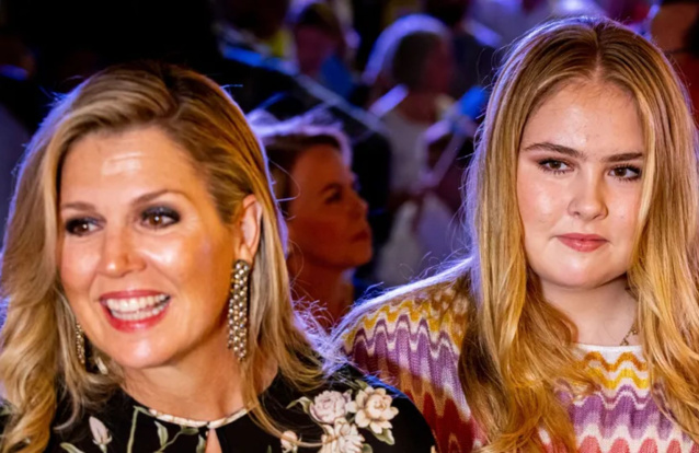 Princesa Amalia e Rainha Máxima
