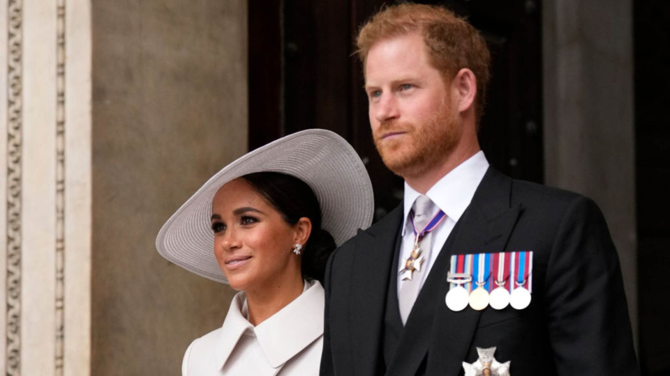 Meghan Markle e Harry no Reino Unido em 2022 - Foto: Getty Images