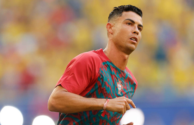 Cristiano Ronaldo no jogo contra Colômbia - Foto: Getty Images