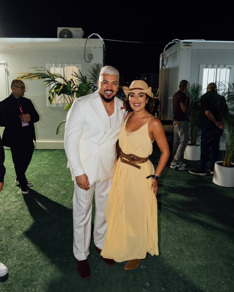 Gabriela Lopes e Belo no Rock in Rio Lisboa - Foto: Divulgação