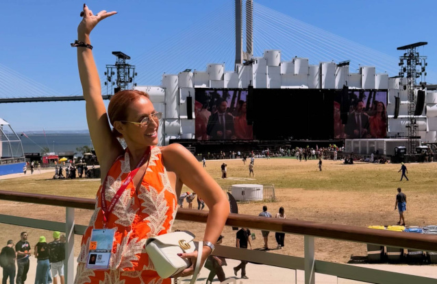 Susana Dias Ramos no Rock in Rio Lisboa - Foto: Instagram