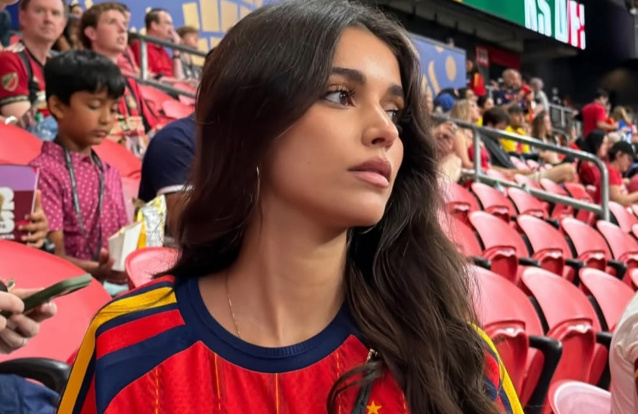 ​Inês Garcia tem acompanhado o percurso da seleção de Espanha no torneio internacional. Foto: Reprodução/Instagram/IneesGaarcia