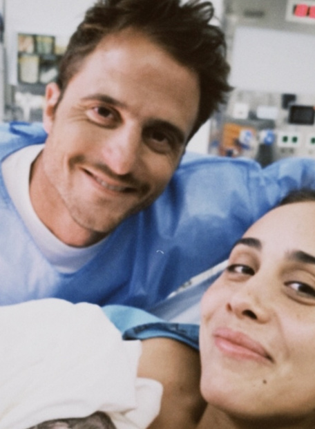 Tiago Teot&oacute;nio Pereira e Rita Patroc&iacute;nio anunciam o nascimento de Gabriela - Foto: Reprodu&ccedil;&atilde;o/Instagram