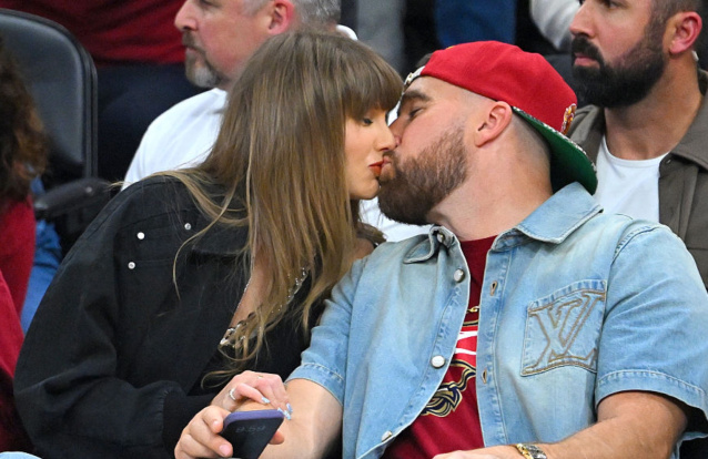 Taylor Swift e Travis Kelce em maio de 2026 - Foto; Getty Images