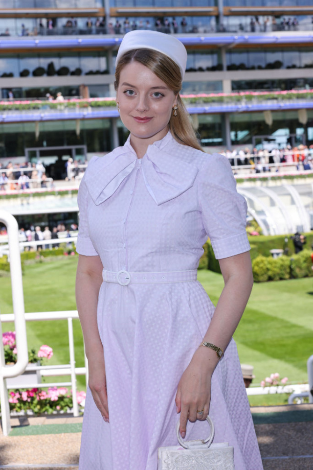 Flora Vesterberg no Royal Ascot em 2024. 
