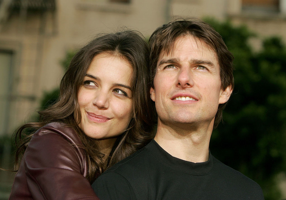 Tom Cruise e Katie Holmes juntos em 2005. 