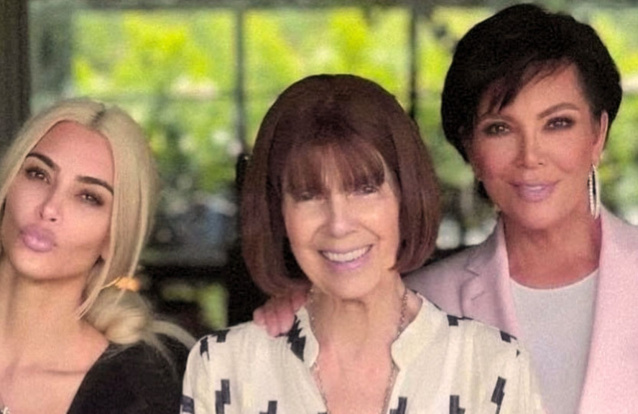 Mary Jo Campbell, Kris Jenner e Kim Kardashian