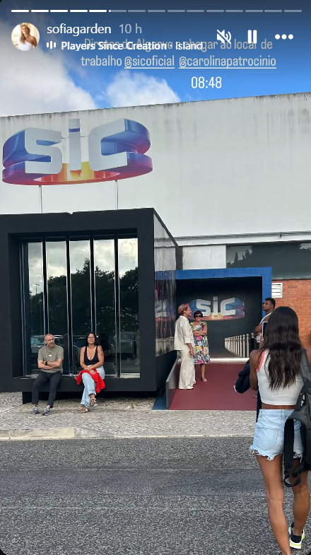 Stories de Sofia Jardim.