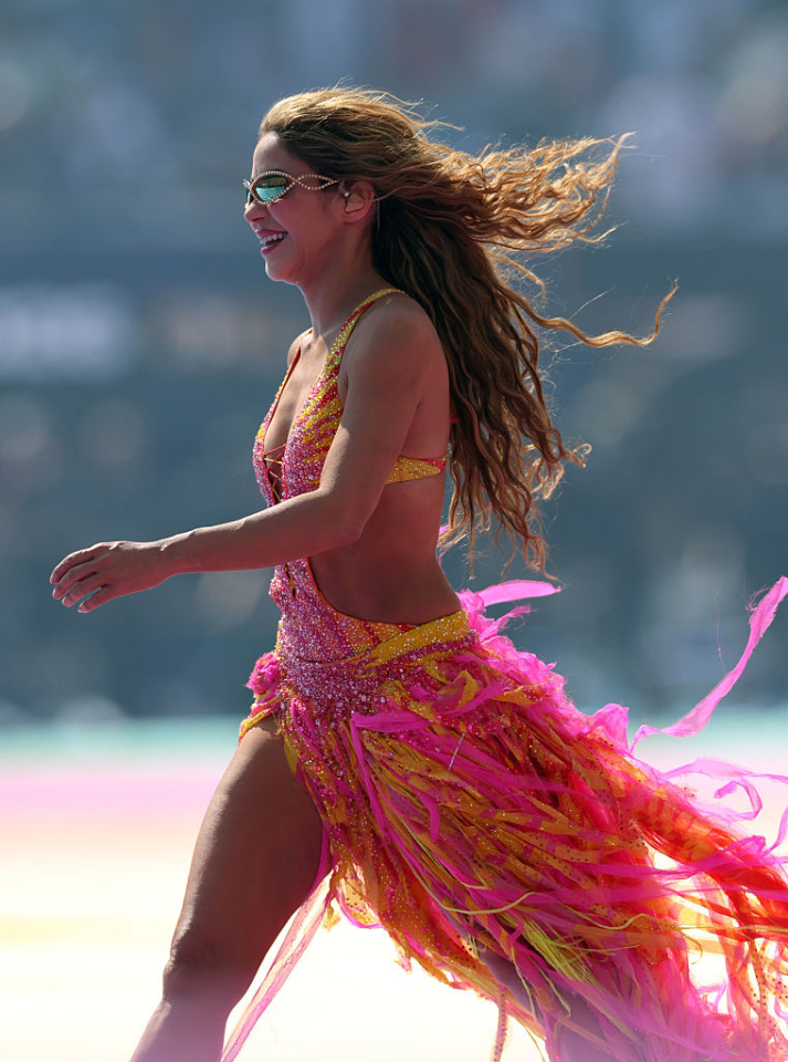 Vestido de Shakira na final do Mundial 2026