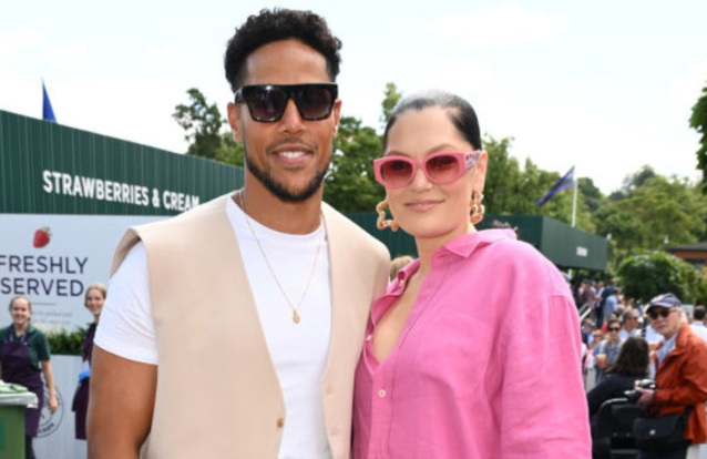 Jessie J ao lado do agora ex-companheiro Chanan Colman.