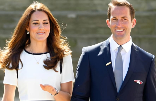 Kate Middleton e Sir Ben Ainslie Foto: Max Mumby/Indigo / Getty Images