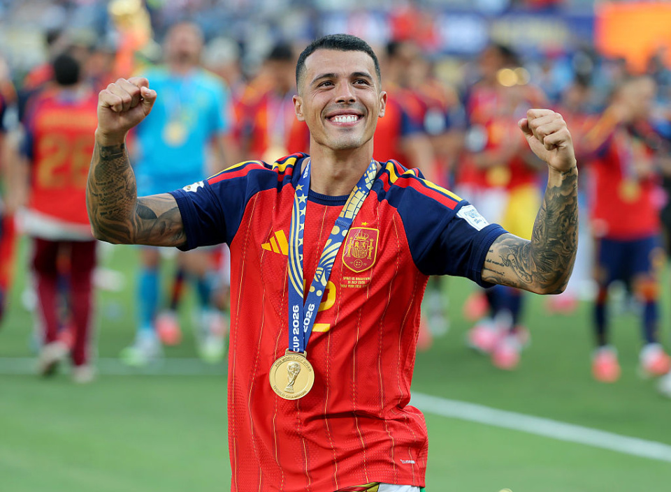 Pedro Porro na final do Mundial 2026 - Foto: Getty Images