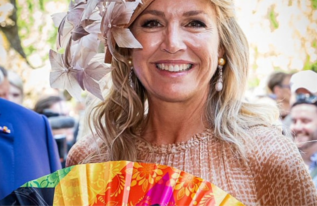 ​A rainha Máxima da Holanda. Foto: Patrick van Katwijk / Getty Images