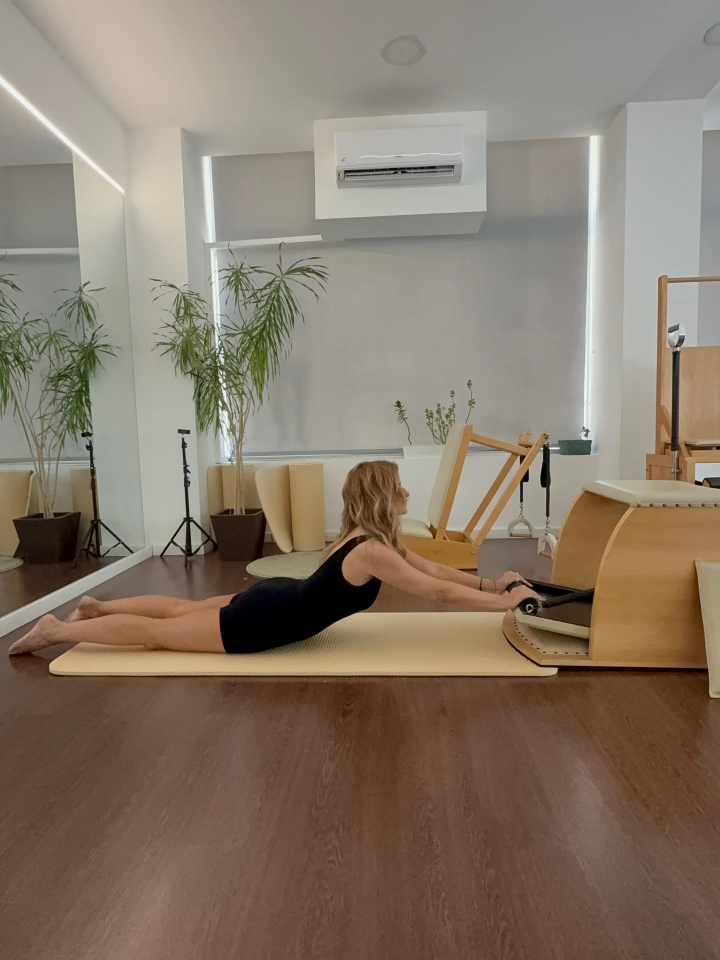Cristina Ferreira praticando exercícios físicos